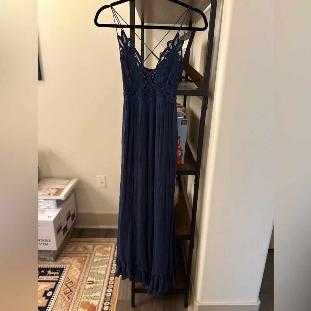 FP Blue Midi Dress